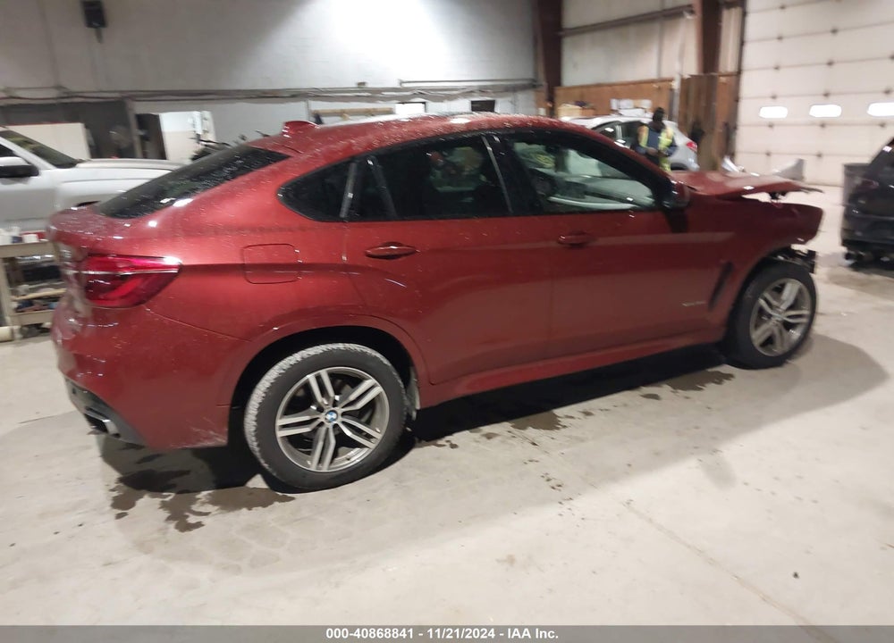 2017 BMW X6 XDRIVE35I VIN: 5UXKU2C53H0N84386