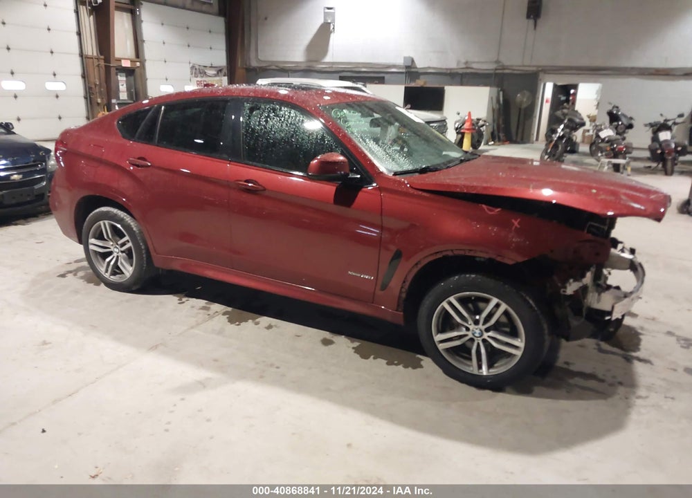 2017 BMW X6 XDRIVE35I VIN: 5UXKU2C53H0N84386