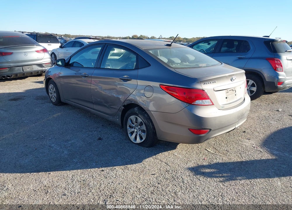 2017 HYUNDAI ACCENT SE VIN: KMHCT4AE0HU373724