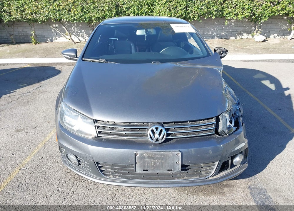 2012 VOLKSWAGEN EOS KOMFORT VIN: WVWBW7AH7CV009807