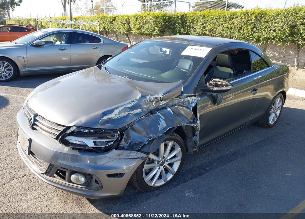 2012 VOLKSWAGEN EOS KOMFORT VIN: WVWBW7AH7CV009807