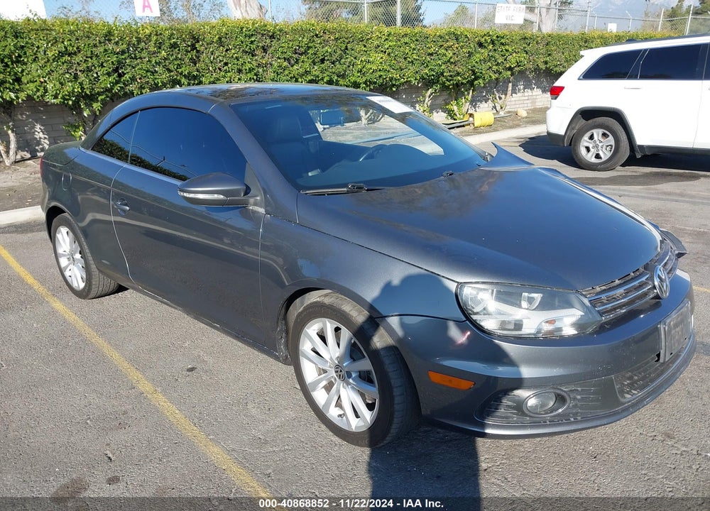 2012 VOLKSWAGEN EOS KOMFORT VIN: WVWBW7AH7CV009807