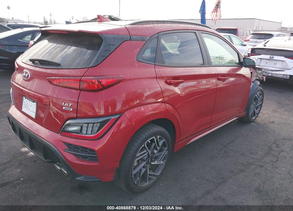 2022 HYUNDAI KONA N LINE VIN: KM8K3CA30NU906736