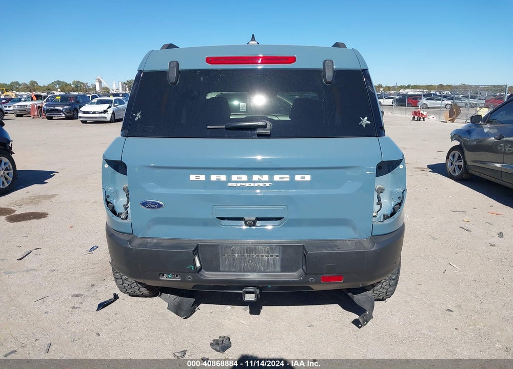 2022 FORD BRONCO SPORT VIN: 3FMCR9B67NRE07731