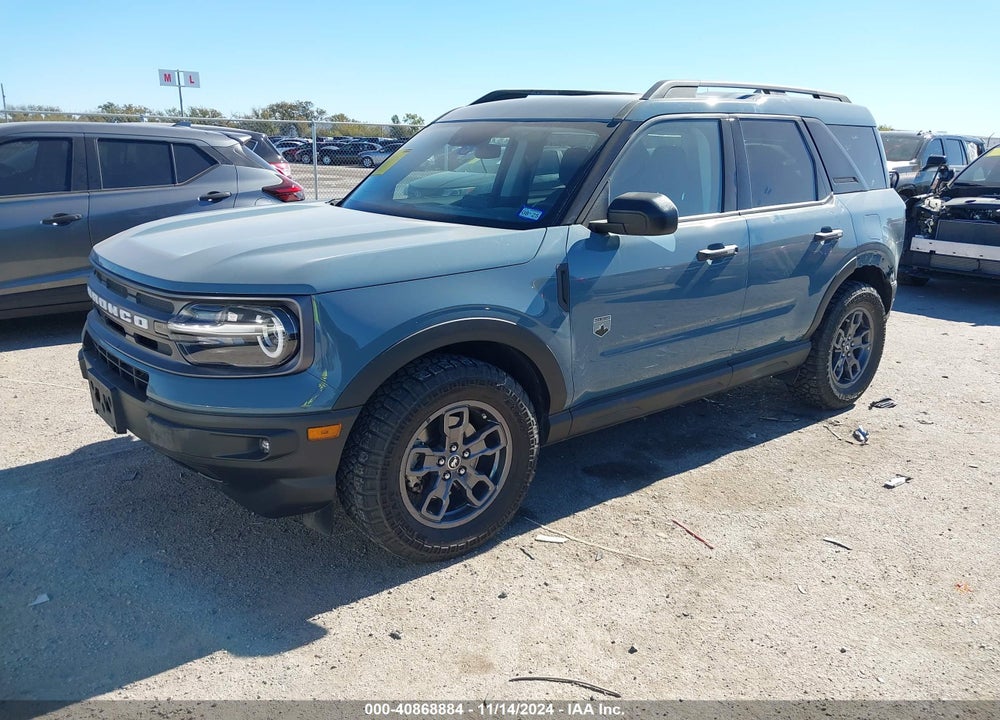 2022 FORD BRONCO SPORT VIN: 3FMCR9B67NRE07731