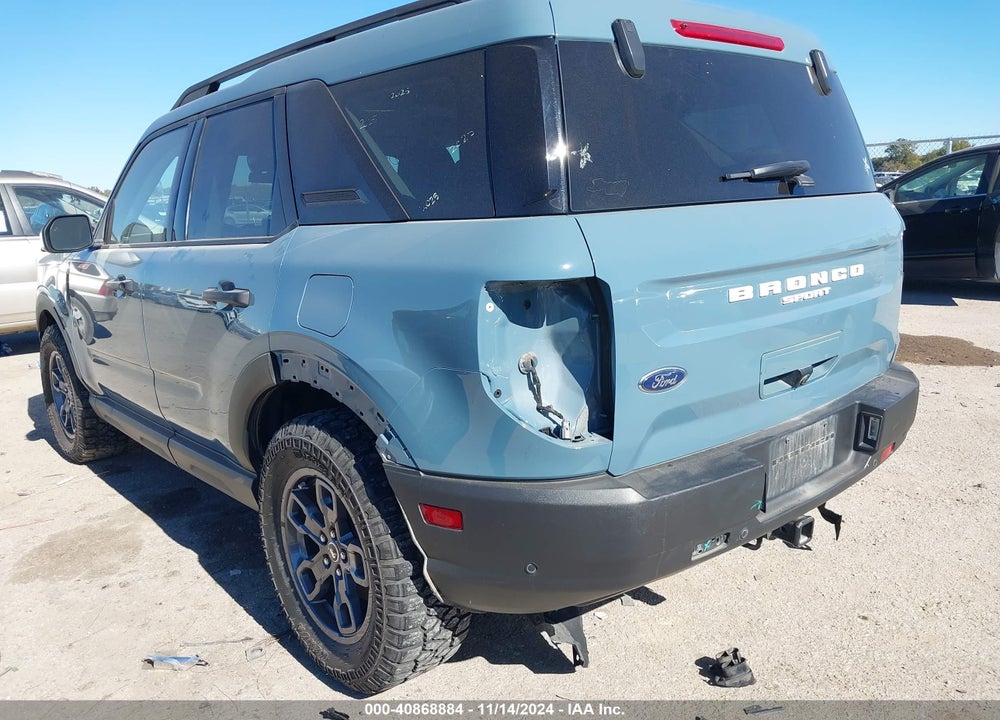 2022 FORD BRONCO SPORT VIN: 3FMCR9B67NRE07731