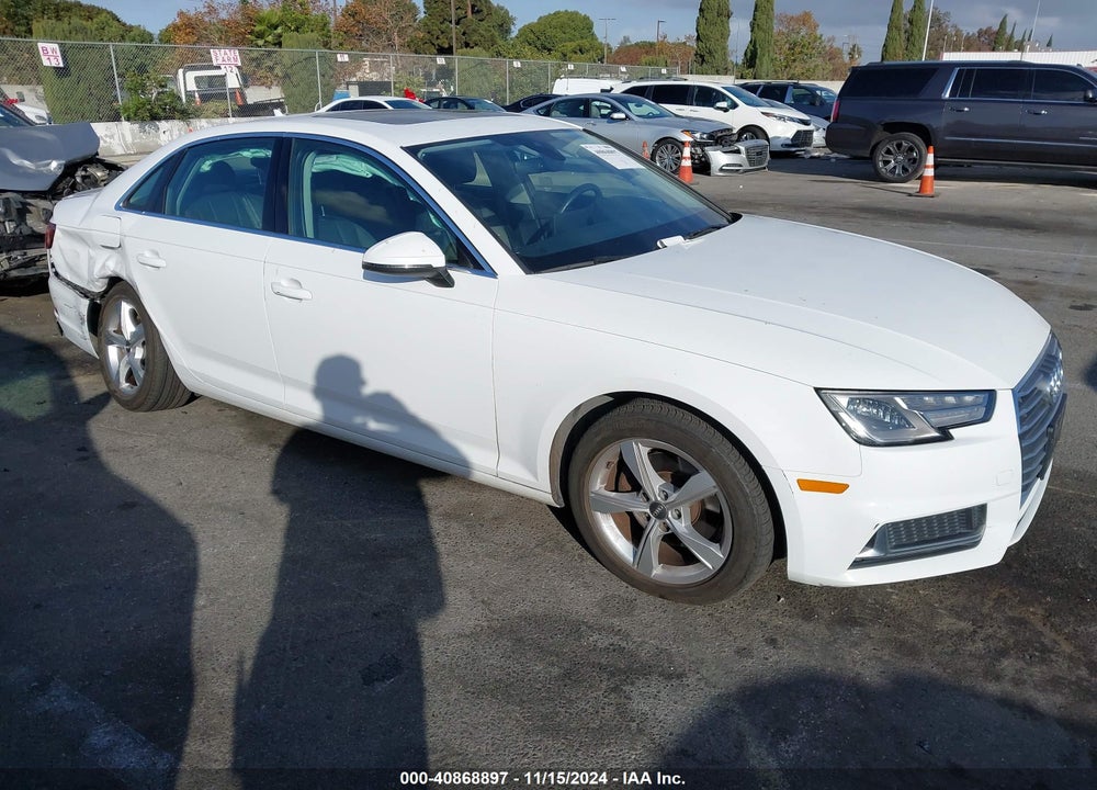 2019 AUDI A4 40 PREMIUM/40 TITANIUM PREMIUM VIN: WAUGMAF4XKA047856