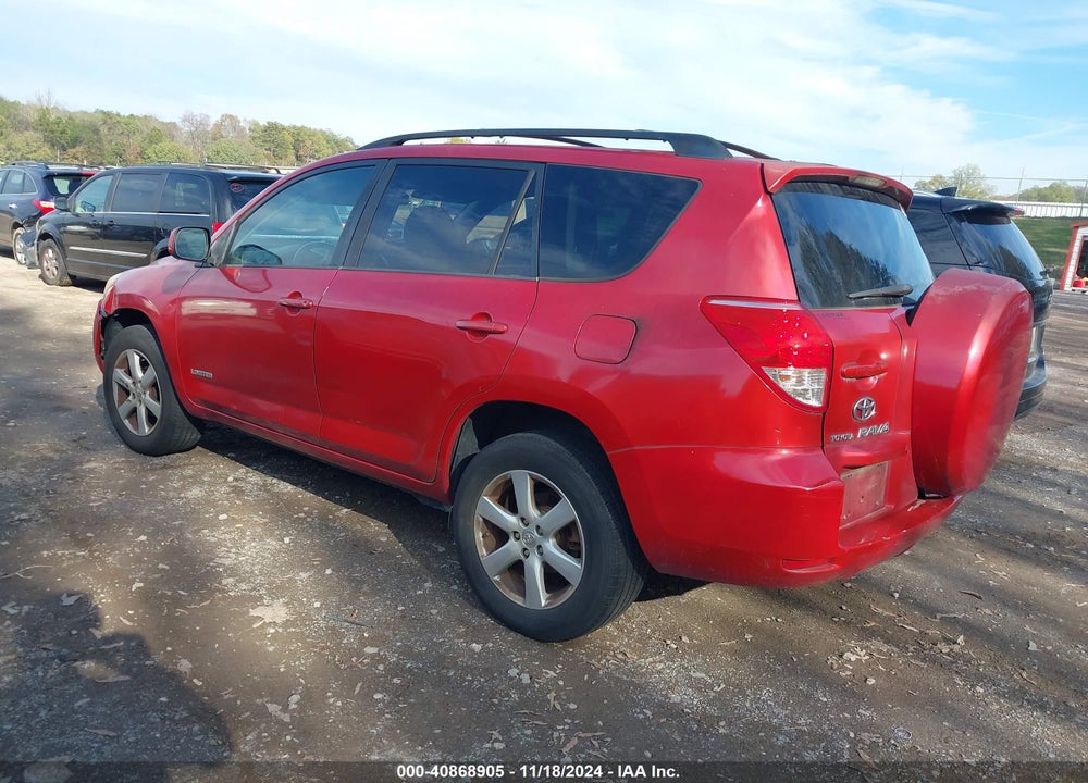 2007 TOYOTA RAV4 LIMITED VIN: JTMBD31VX75090540