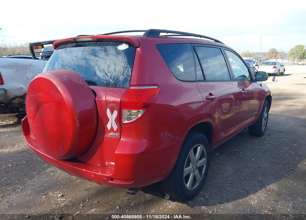 2007 TOYOTA RAV4 LIMITED VIN: JTMBD31VX75090540