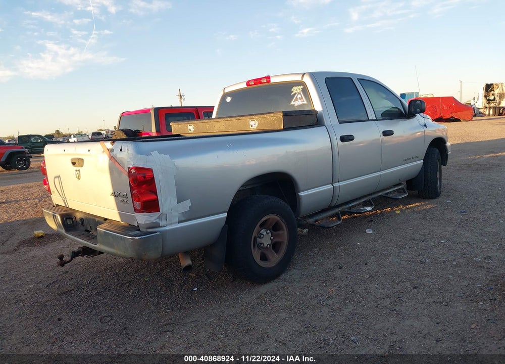 2007 DODGE RAM 1500 SLT/TRX4 OFF ROAD/SPORT VIN: 1D7HU182X7J547676