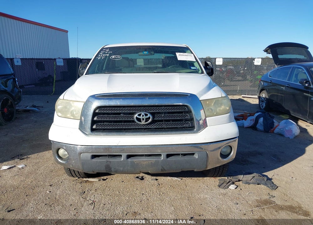 2008 TOYOTA TUNDRA SR5 5.7L V8 VIN: 5TFEV54128X043782