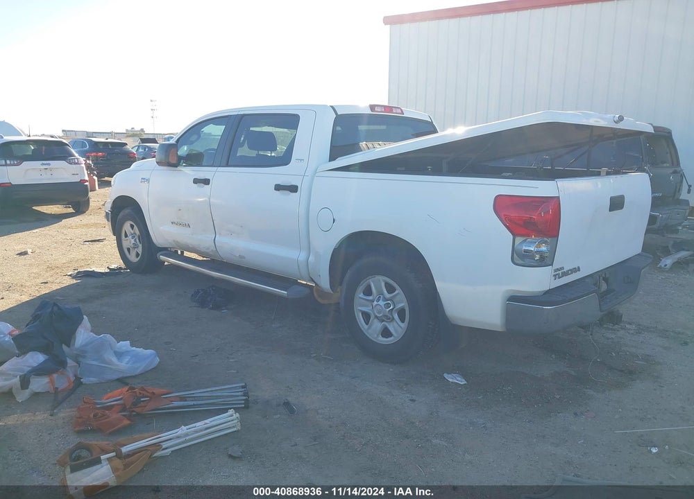2008 TOYOTA TUNDRA SR5 5.7L V8 VIN: 5TFEV54128X043782