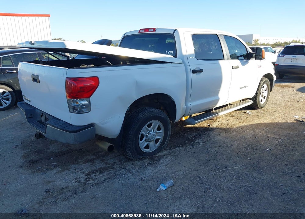 2008 TOYOTA TUNDRA SR5 5.7L V8 VIN: 5TFEV54128X043782