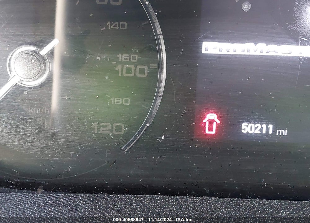 2023 RAM PROMASTER 2500 HIGH ROOF 159 WB VIN: 3C6LRVDG6PE545426