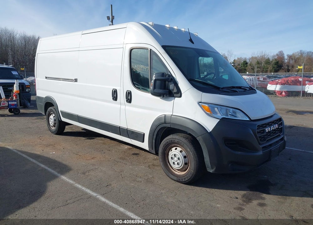 2023 RAM PROMASTER 2500 HIGH ROOF 159 WB VIN: 3C6LRVDG6PE545426