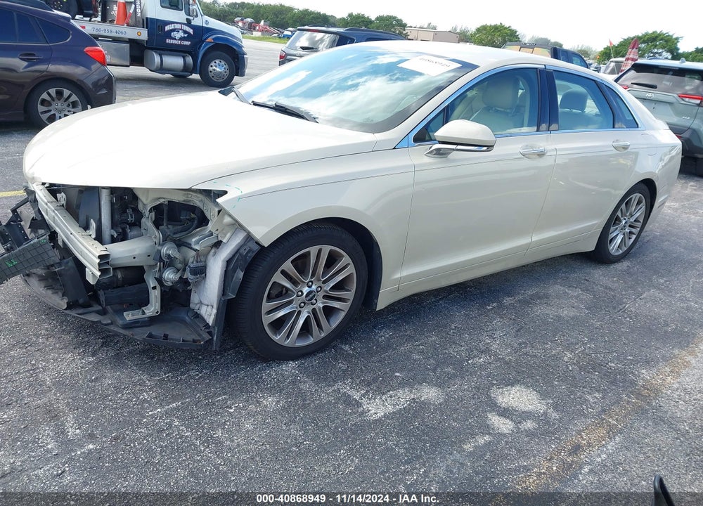 2014 LINCOLN MKZ VIN: 3LN6L2G97ER826493