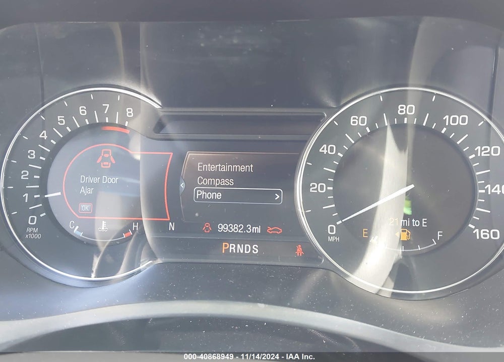 2014 LINCOLN MKZ VIN: 3LN6L2G97ER826493