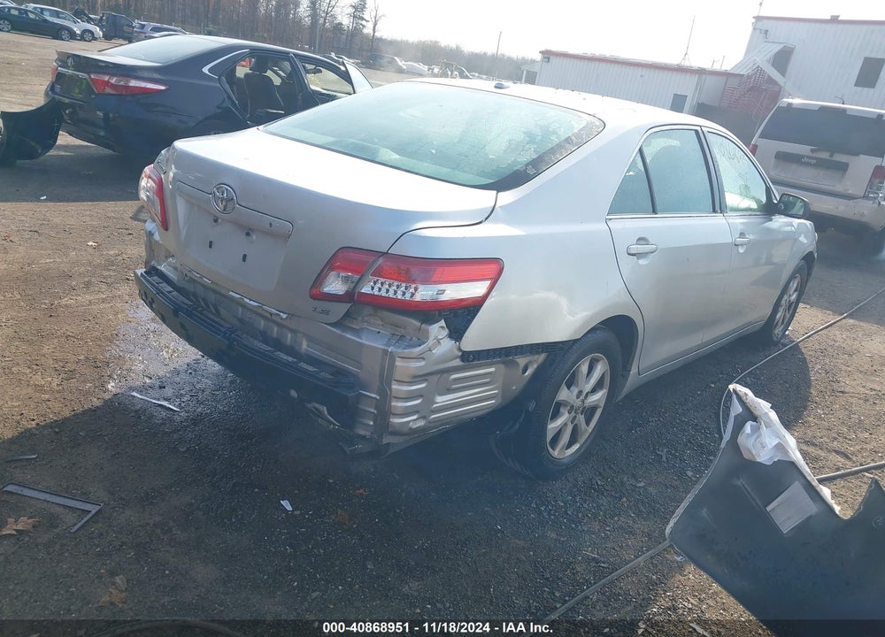 2011 TOYOTA CAMRY LE VIN: 4T1BF3EK0BU616596