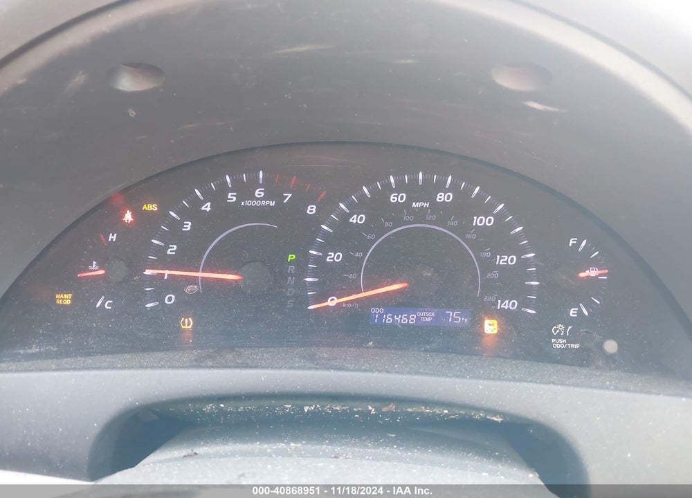 2011 TOYOTA CAMRY LE VIN: 4T1BF3EK0BU616596