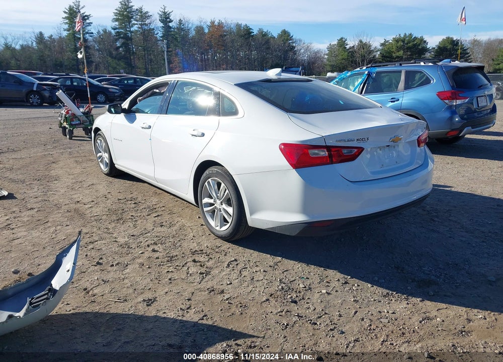 2018 CHEVROLET MALIBU LT VIN: 1G1ZD5ST3JF156895