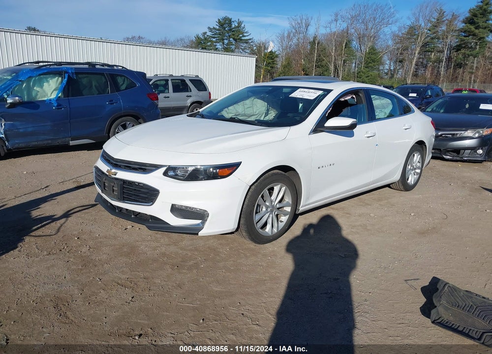 2018 CHEVROLET MALIBU LT VIN: 1G1ZD5ST3JF156895