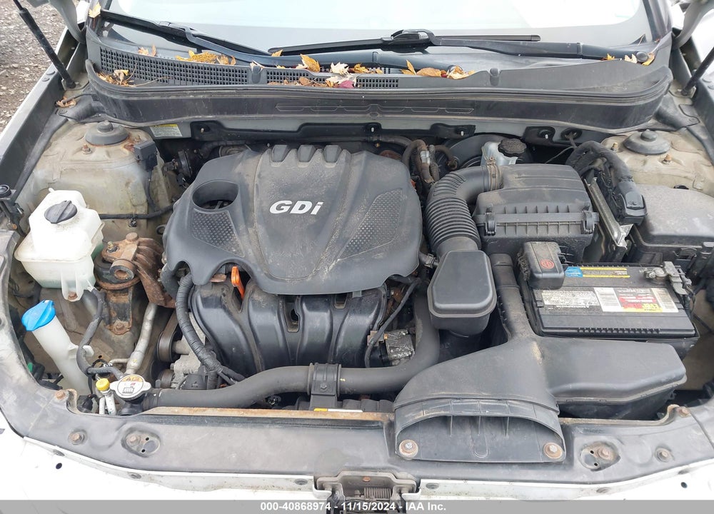 2013 HYUNDAI SONATA GLS VIN: 5NPEB4AC6DH711694