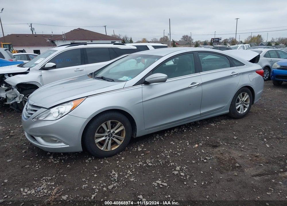 2013 HYUNDAI SONATA GLS VIN: 5NPEB4AC6DH711694