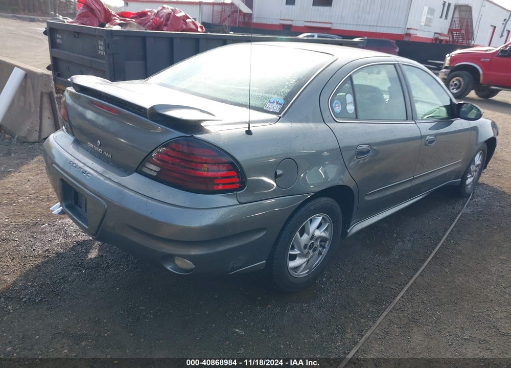2004 PONTIAC GRAND AM SE2 VIN: 1G2NG52E94M556897