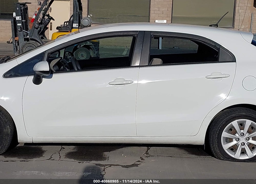 2014 KIA RIO LX VIN: KNADM5A36E6376764
