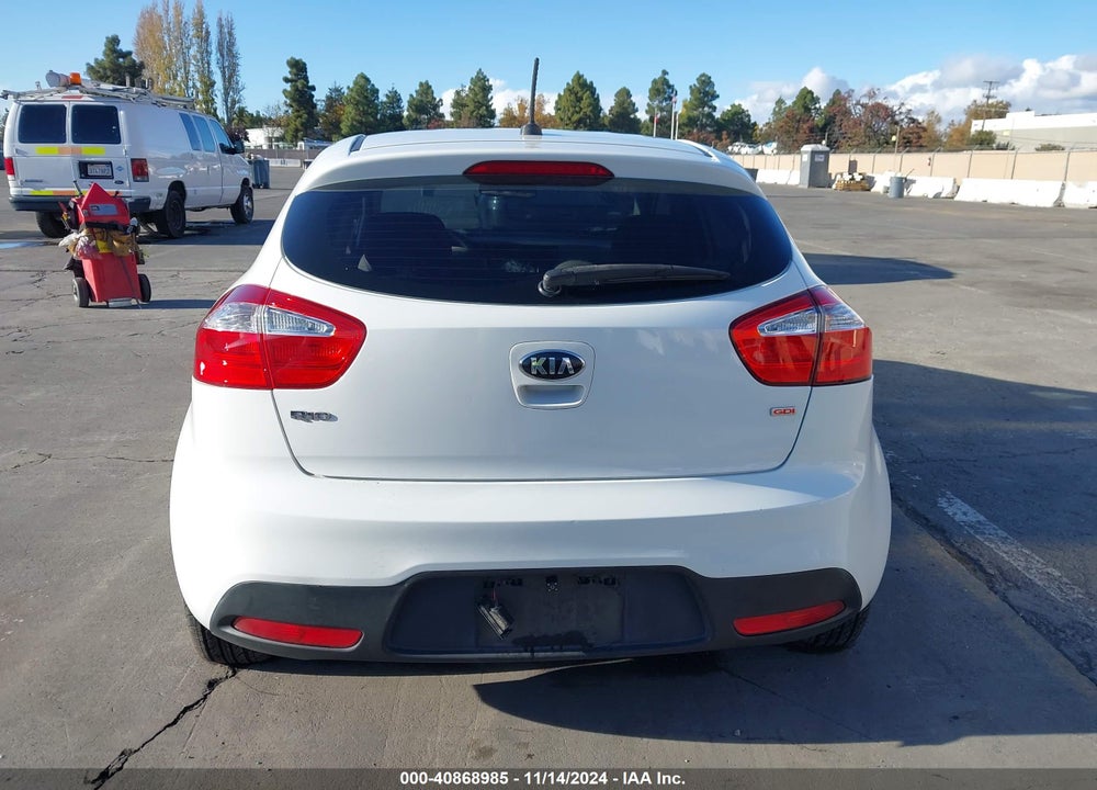 2014 KIA RIO LX VIN: KNADM5A36E6376764
