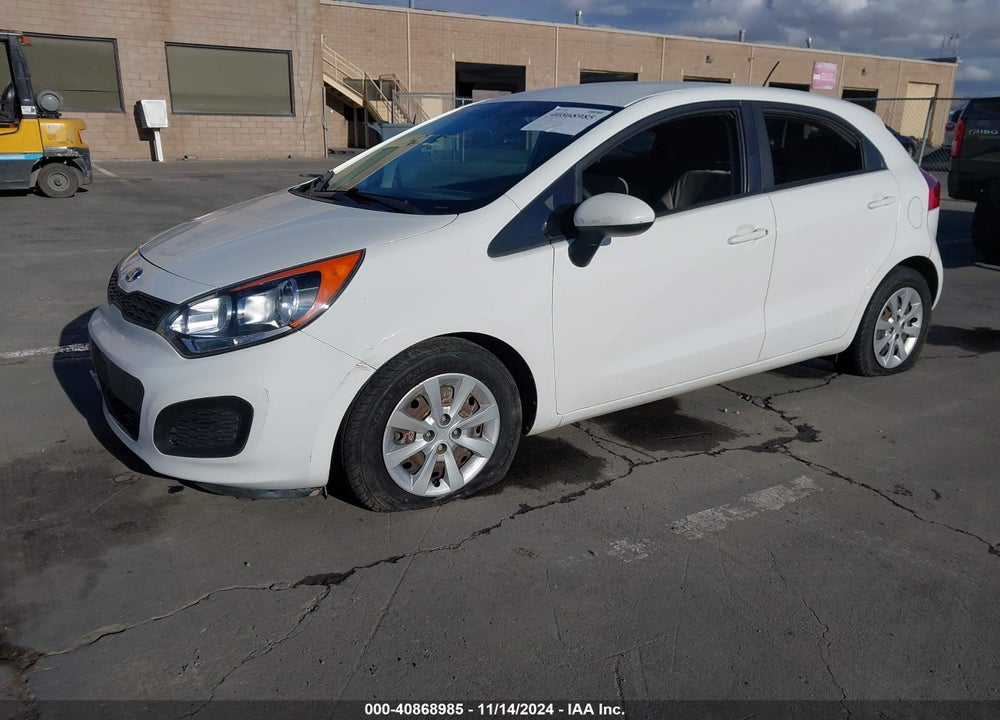 2014 KIA RIO LX VIN: KNADM5A36E6376764