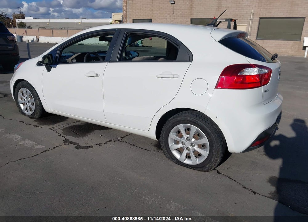 2014 KIA RIO LX VIN: KNADM5A36E6376764