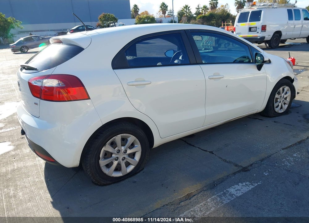 2014 KIA RIO LX VIN: KNADM5A36E6376764