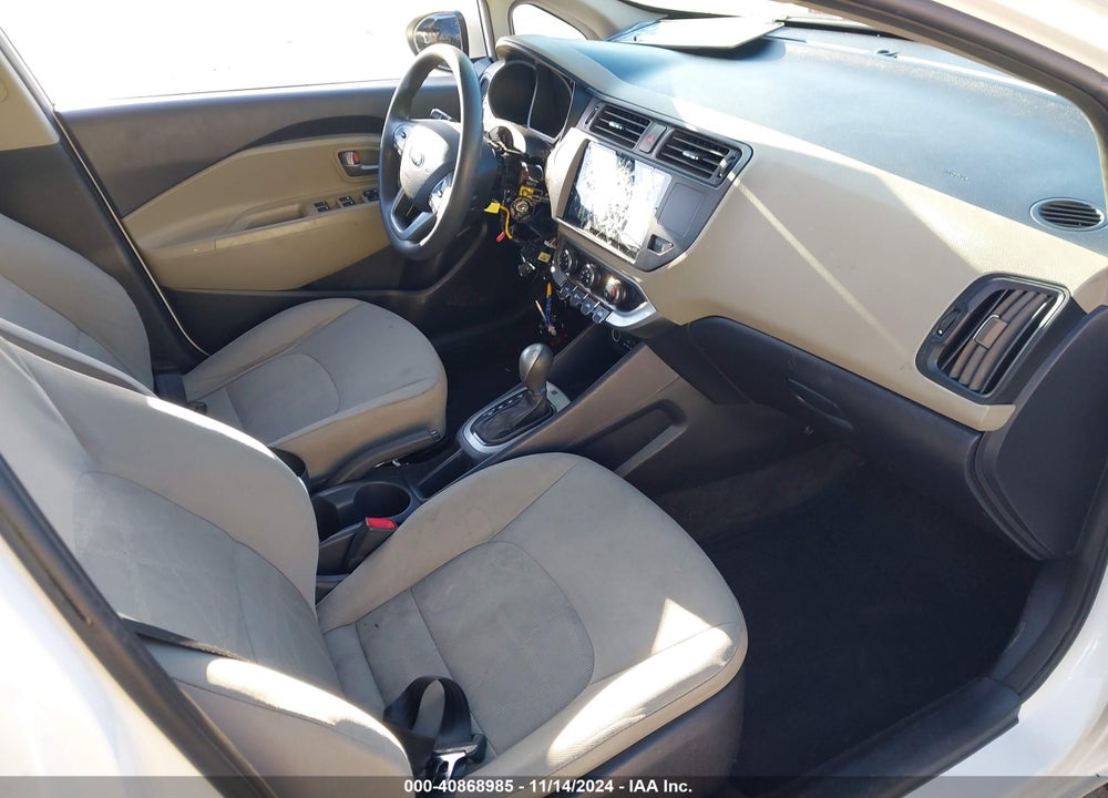 2014 KIA RIO LX VIN: KNADM5A36E6376764