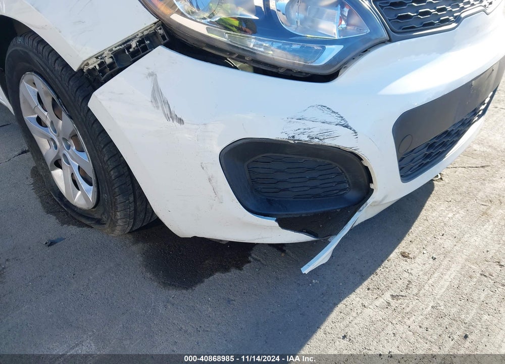 2014 KIA RIO LX VIN: KNADM5A36E6376764