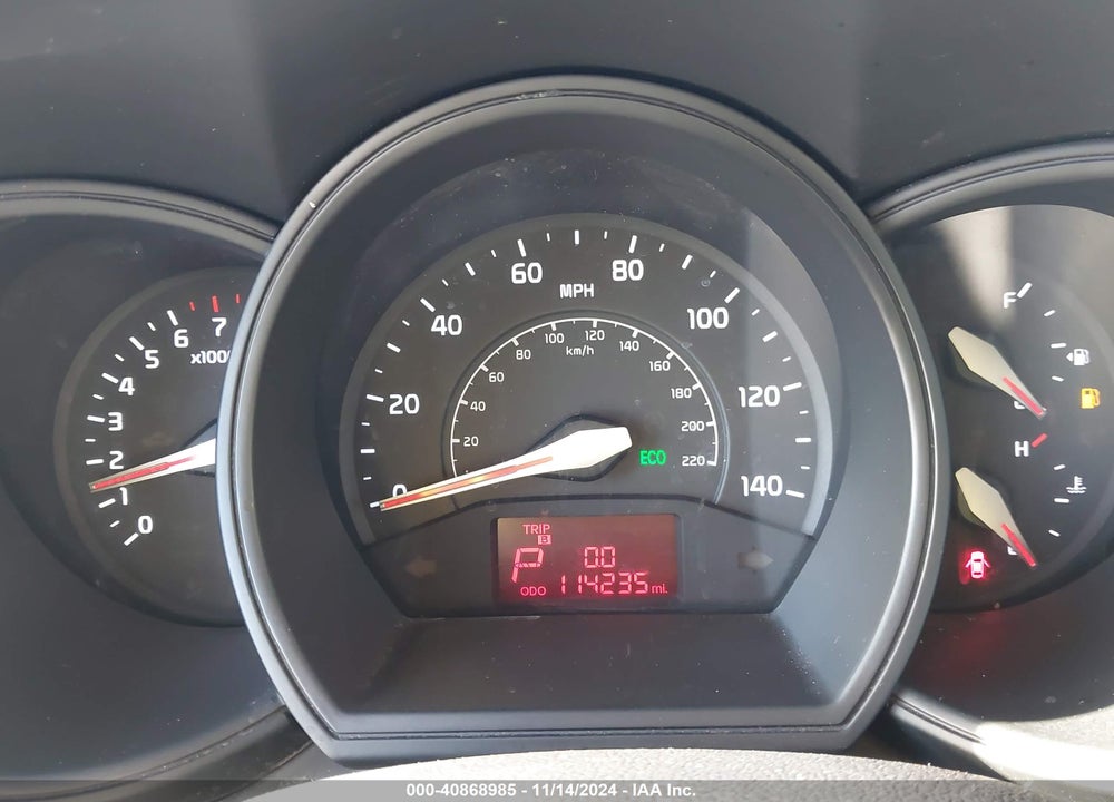 2014 KIA RIO LX VIN: KNADM5A36E6376764