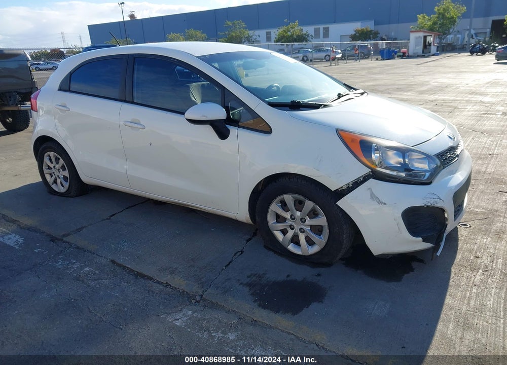 2014 KIA RIO LX VIN: KNADM5A36E6376764