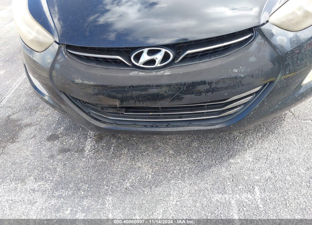 2013 HYUNDAI ELANTRA LIMITED VIN: KMHDH4AE1DU506152