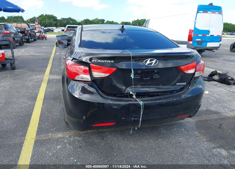 2013 HYUNDAI ELANTRA LIMITED VIN: KMHDH4AE1DU506152