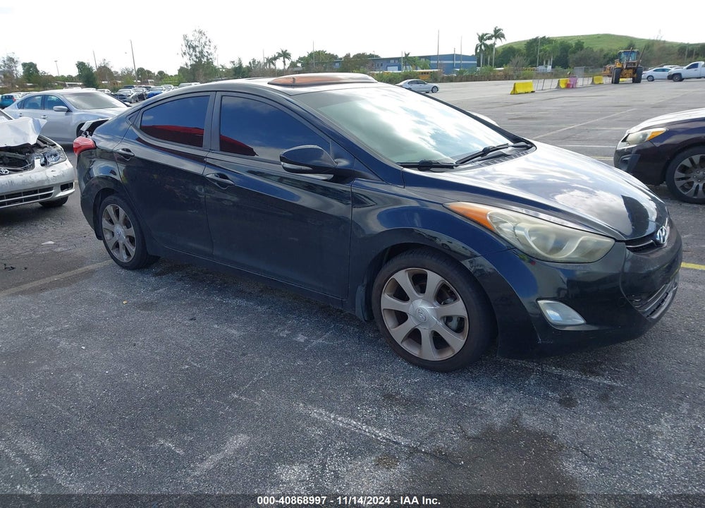 2013 HYUNDAI ELANTRA LIMITED VIN: KMHDH4AE1DU506152