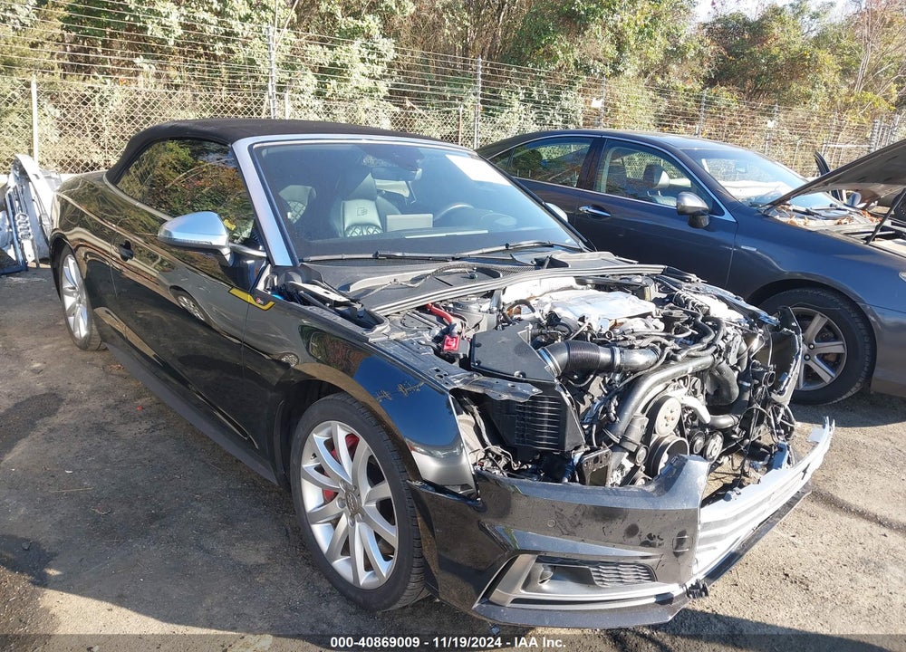 2018 AUDI S5 3.0T PREMIUM PLUS VIN: WAU24GF53JN012055