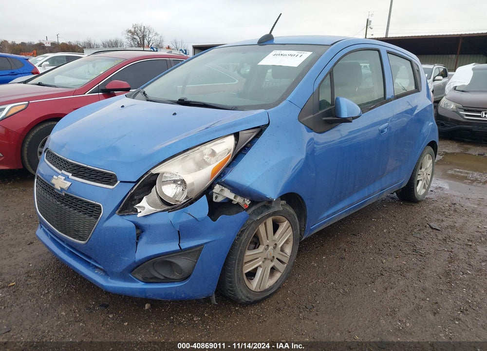 2015 CHEVROLET SPARK LS CVT VIN: KL8CB6S91FC750920