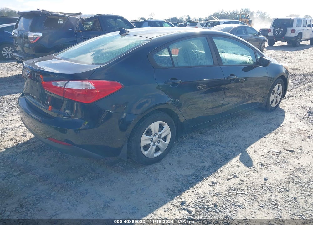 2016 KIA FORTE LX VIN: KNAFK4A67G5588889