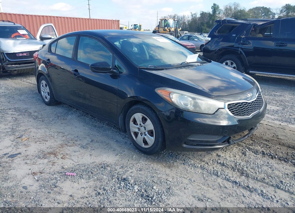 2016 KIA FORTE LX VIN: KNAFK4A67G5588889