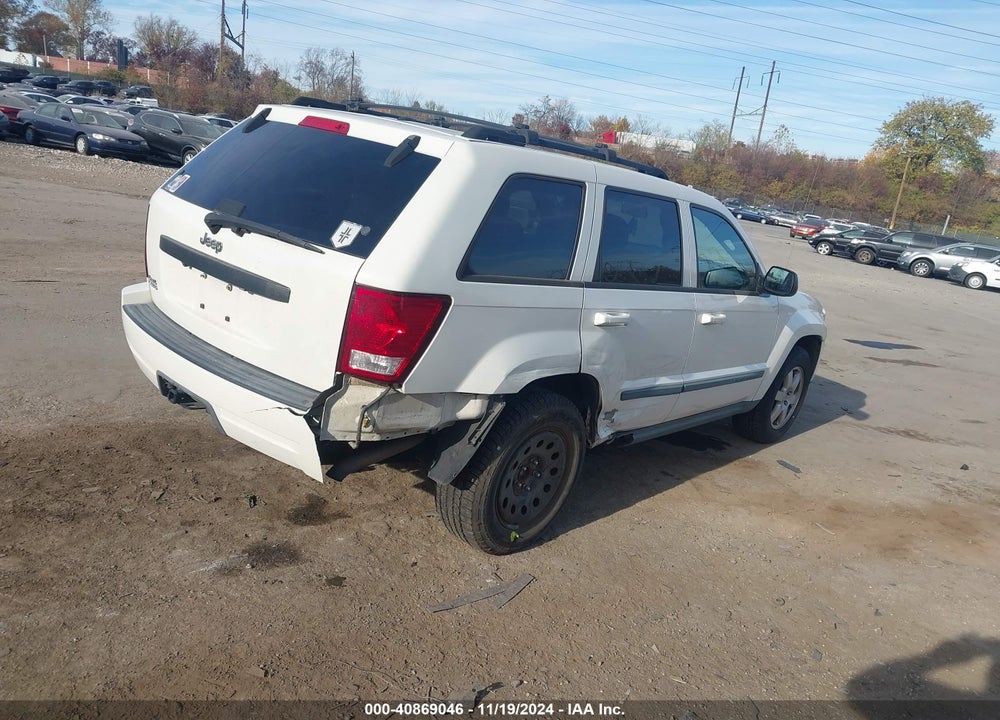 2009 JEEP GRAND CHEROKEE LAREDO VIN: 1J8GR48K49C539291