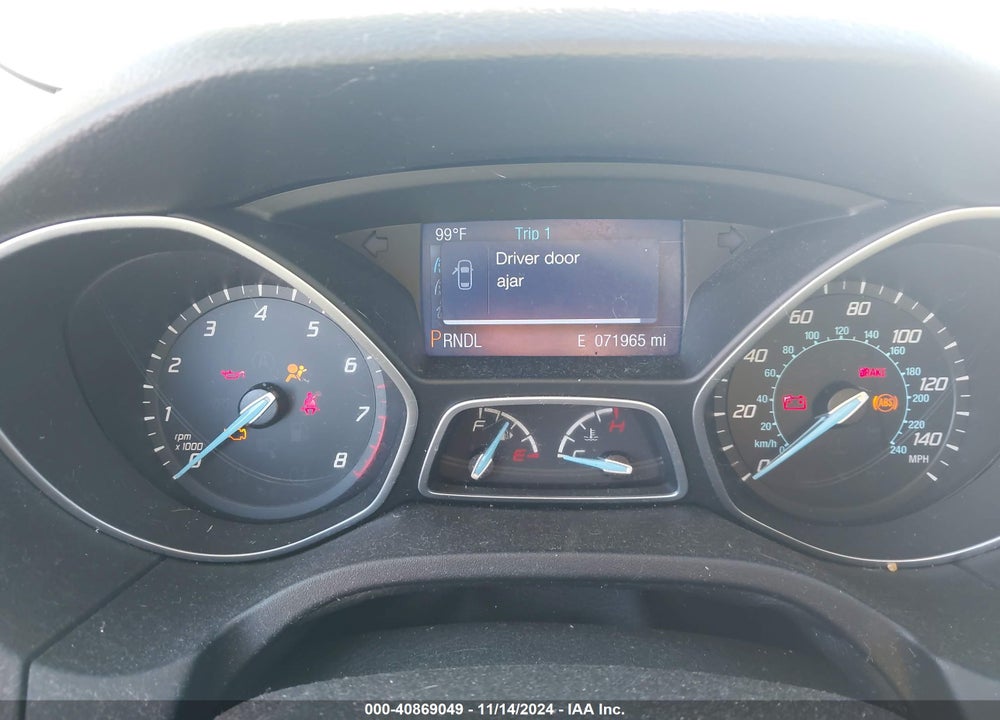 2014 FORD FOCUS SE VIN: 1FADP3F21EL207838