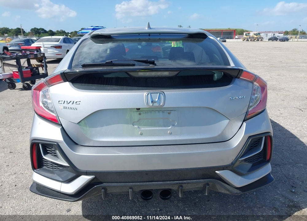 2021 HONDA CIVIC SPORT VIN: SHHFK7H47MU228734