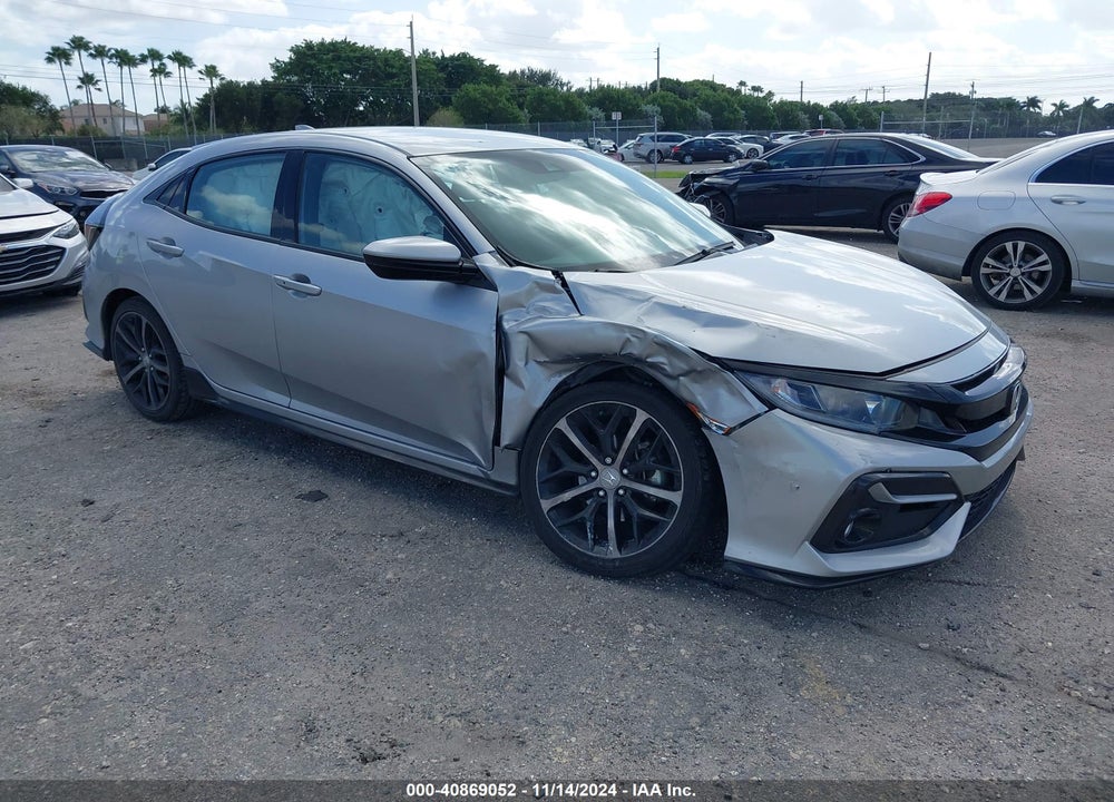2021 HONDA CIVIC SPORT VIN: SHHFK7H47MU228734