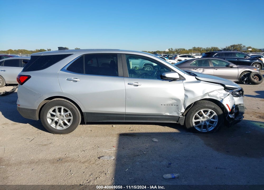 2022 CHEVROLET EQUINOX FWD LT VIN: 3GNAXKEV5NL107207
