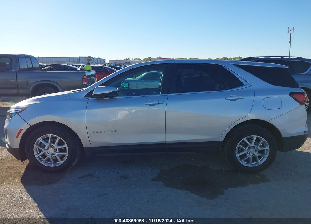 2022 CHEVROLET EQUINOX FWD LT VIN: 3GNAXKEV5NL107207